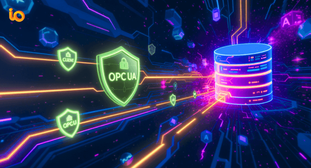 Secure OPC UA client connection to enterprise databases using OPC UA Server for Databases