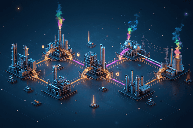 Secure control system data exchange between production sites