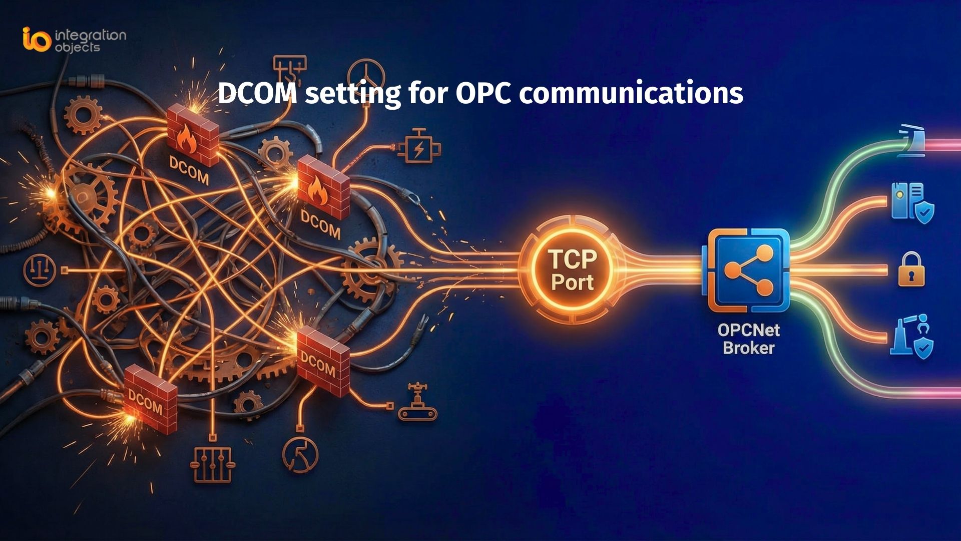 DCOM for OPC communications
