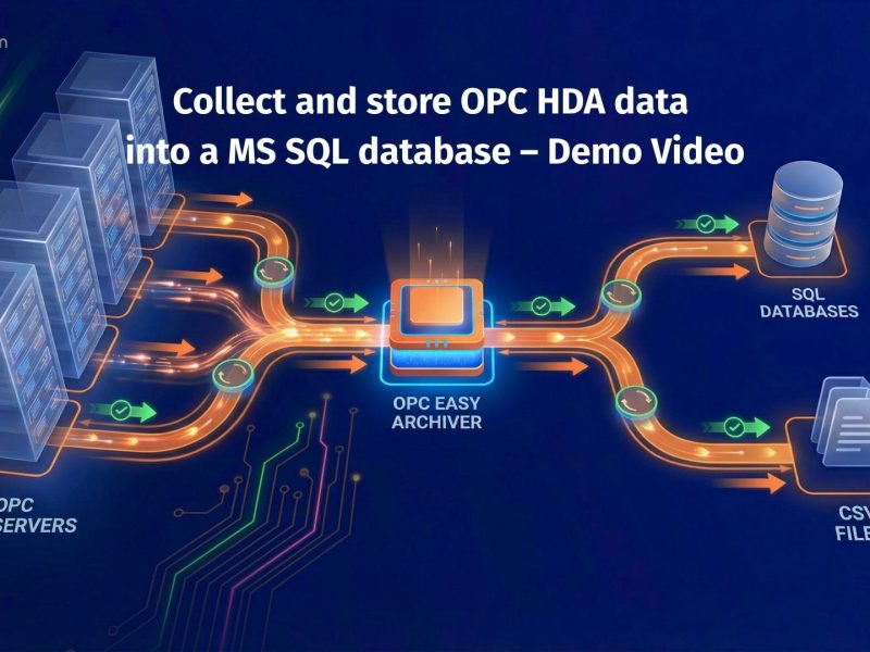 collect OPC HDA data