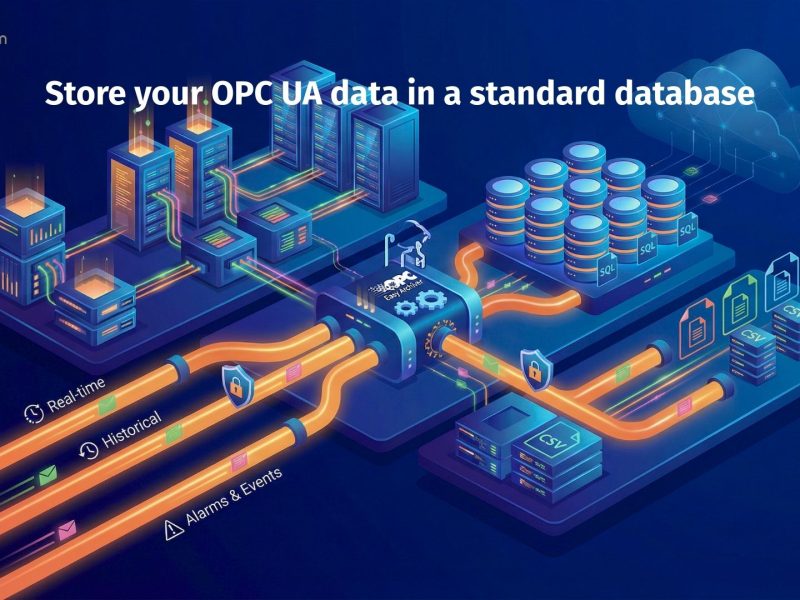 store OPC UA data in database