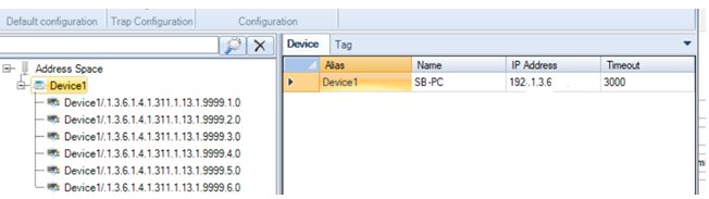 tags in SNMP trap messages