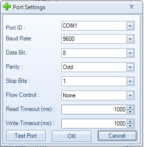 Port Settings