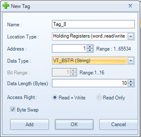 Tag Configuration