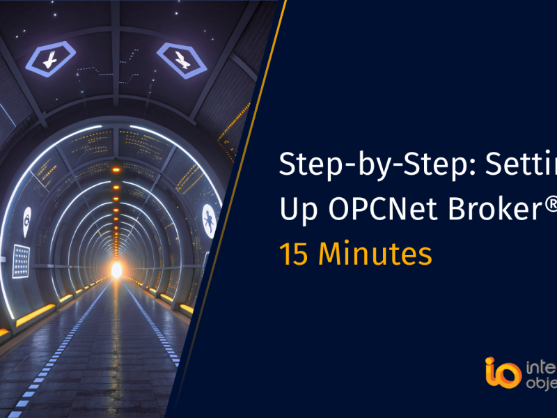 OPCNet Broker set up