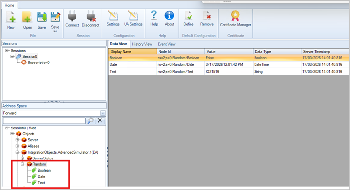 Address Space Visualization – DA tags