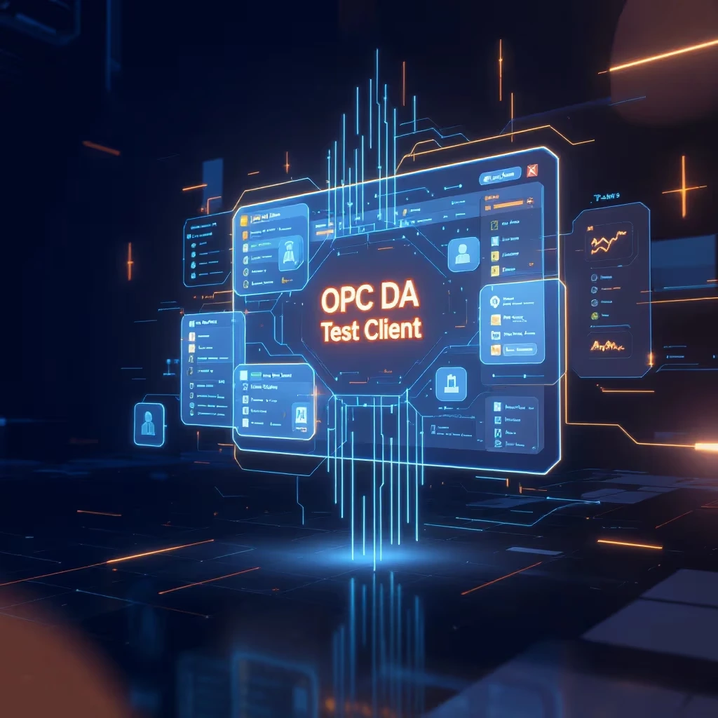 OPC DA Test Client for testing and monitoring OPC DA server communication and real-time industrial data exchange